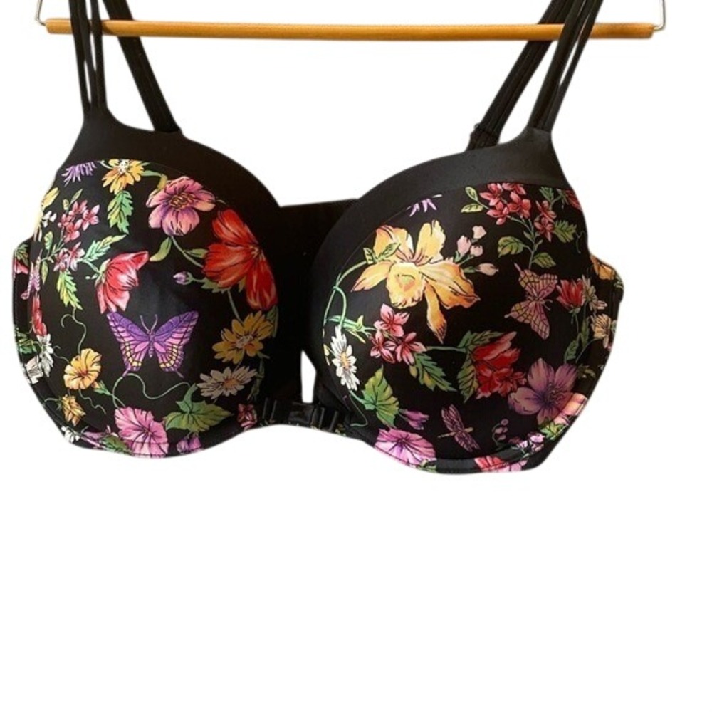 Victoria's Secret Black Push-Up Lingerie size 36DD - Picture 1 of 3